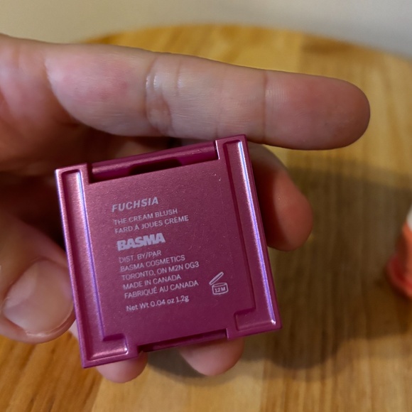 Glossier Puff and Basma Fuchsia set of two blushes NEW - Picture 5 of 6